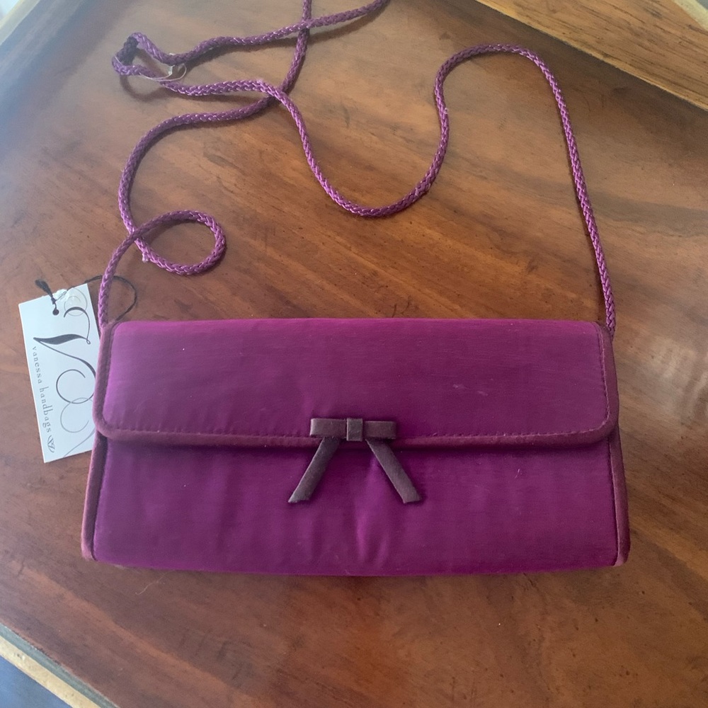 Bag Vintage Venessa bag. Purple purses - Picture 2 of 4